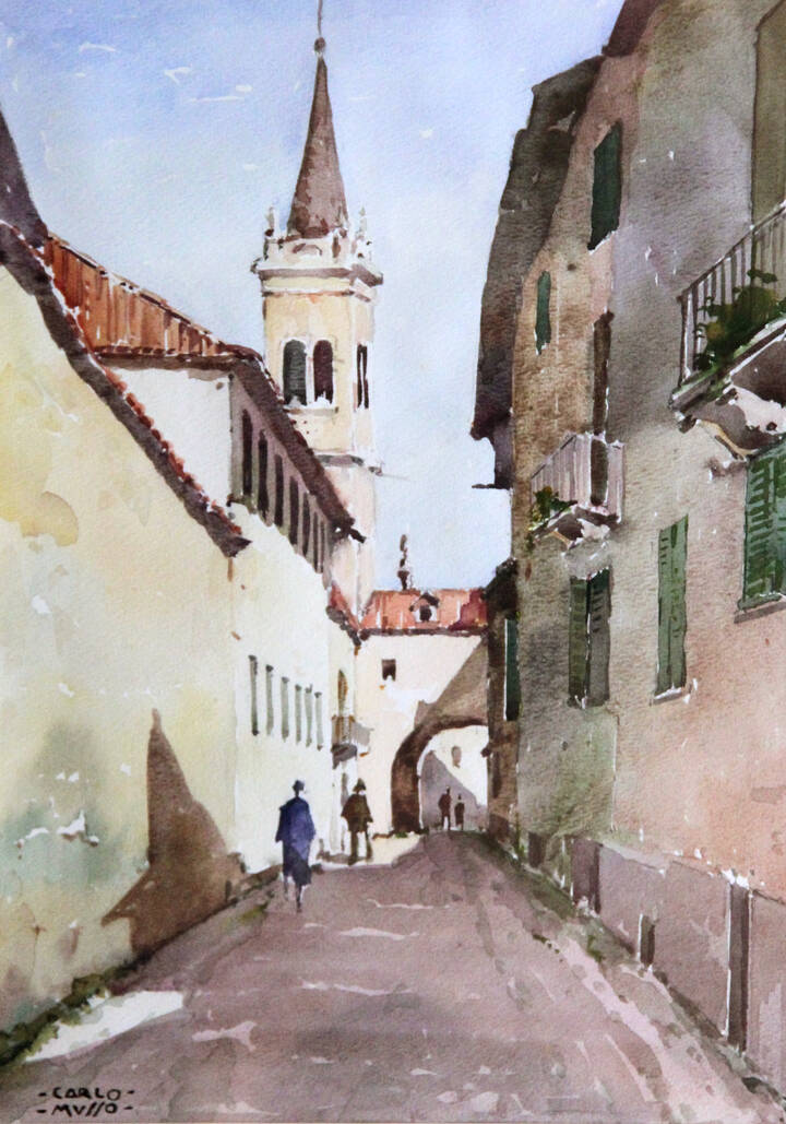 CARLO MUSSO - 'Strada di paese'