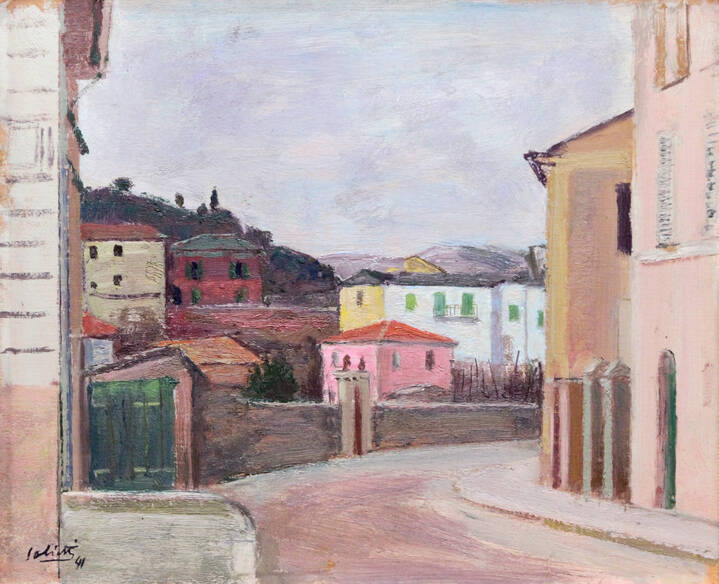 ALBERTO SALIETTI - 'La svolta' 1941