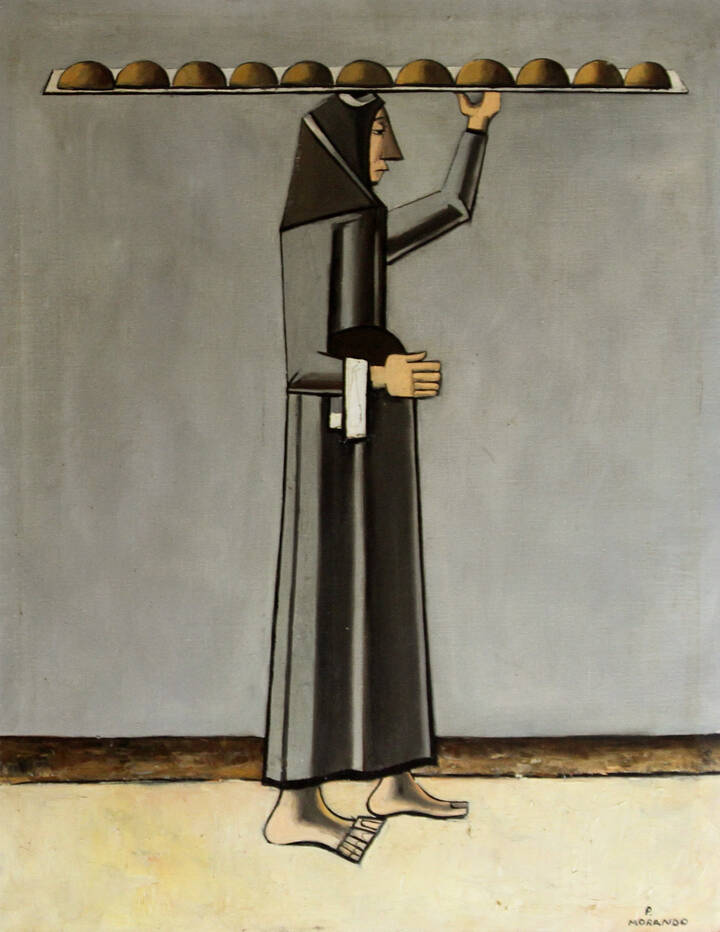 PIETRO MORANDO - 'Il pane' 1953