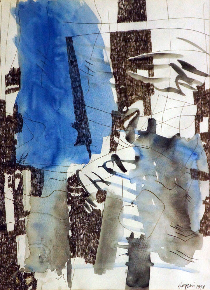 PIERO RUGGERI - 'Senza titolo' 1978