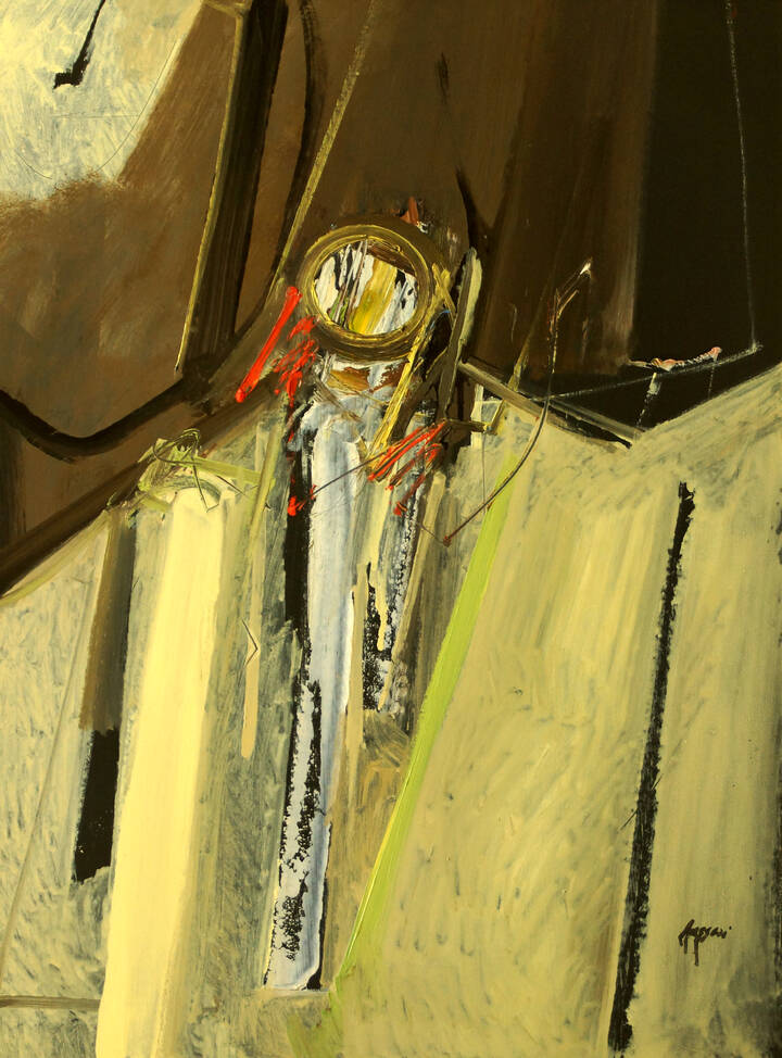 PIERO RUGGERI - 'Figura' anni '970