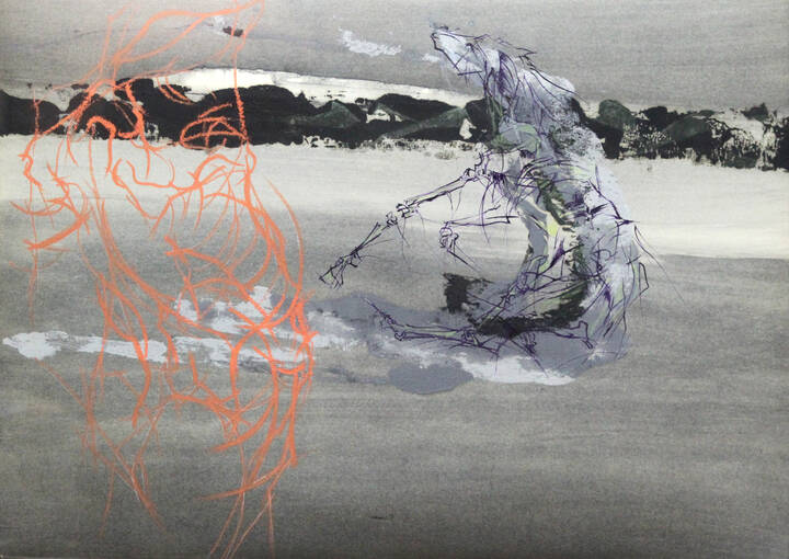 FRANCESCO FRANCO - 'Senza titolo' fine anni '960