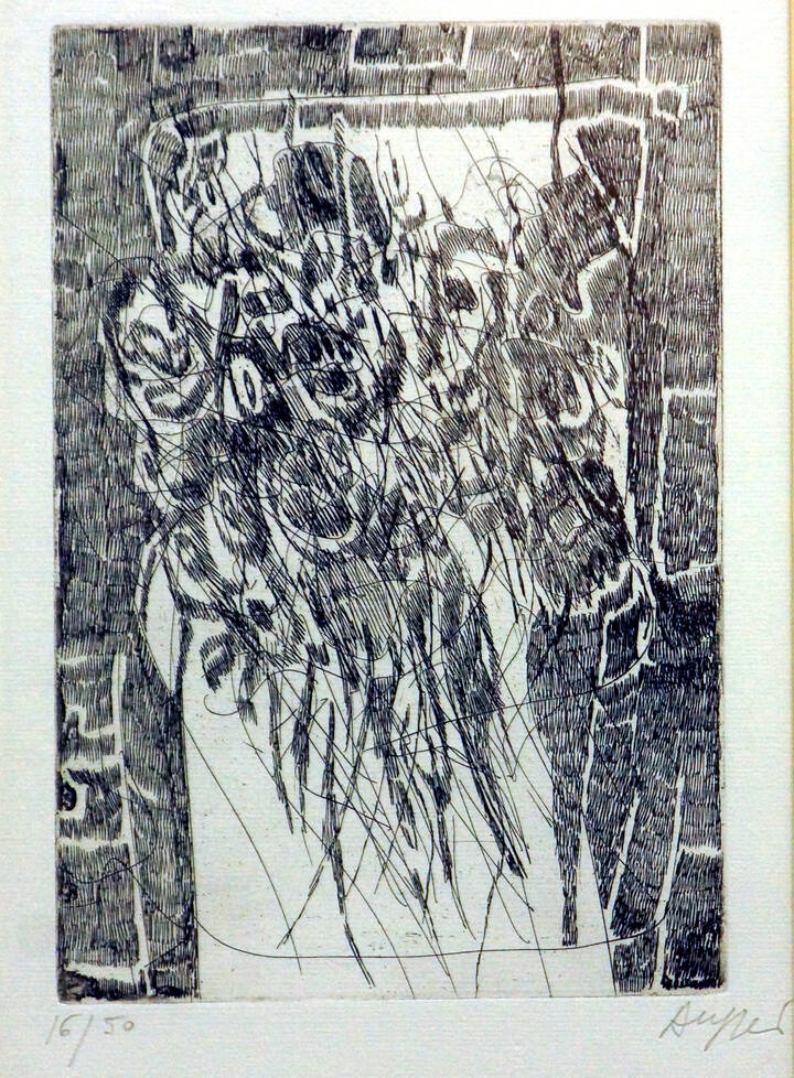 PIERO RUGGERI - 'Rose' 1980