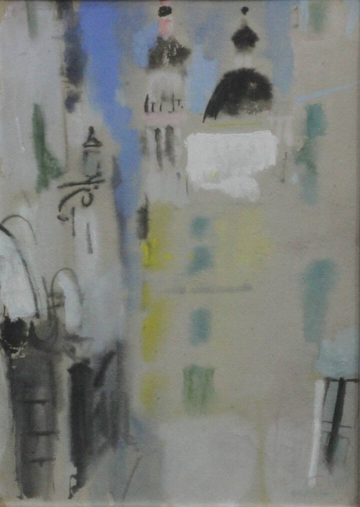 ENRICO PAULUCCI - 'Strada di Chiavari' 1965