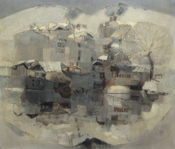 FERNANDO EANDI - 'Case sul Po' 1974