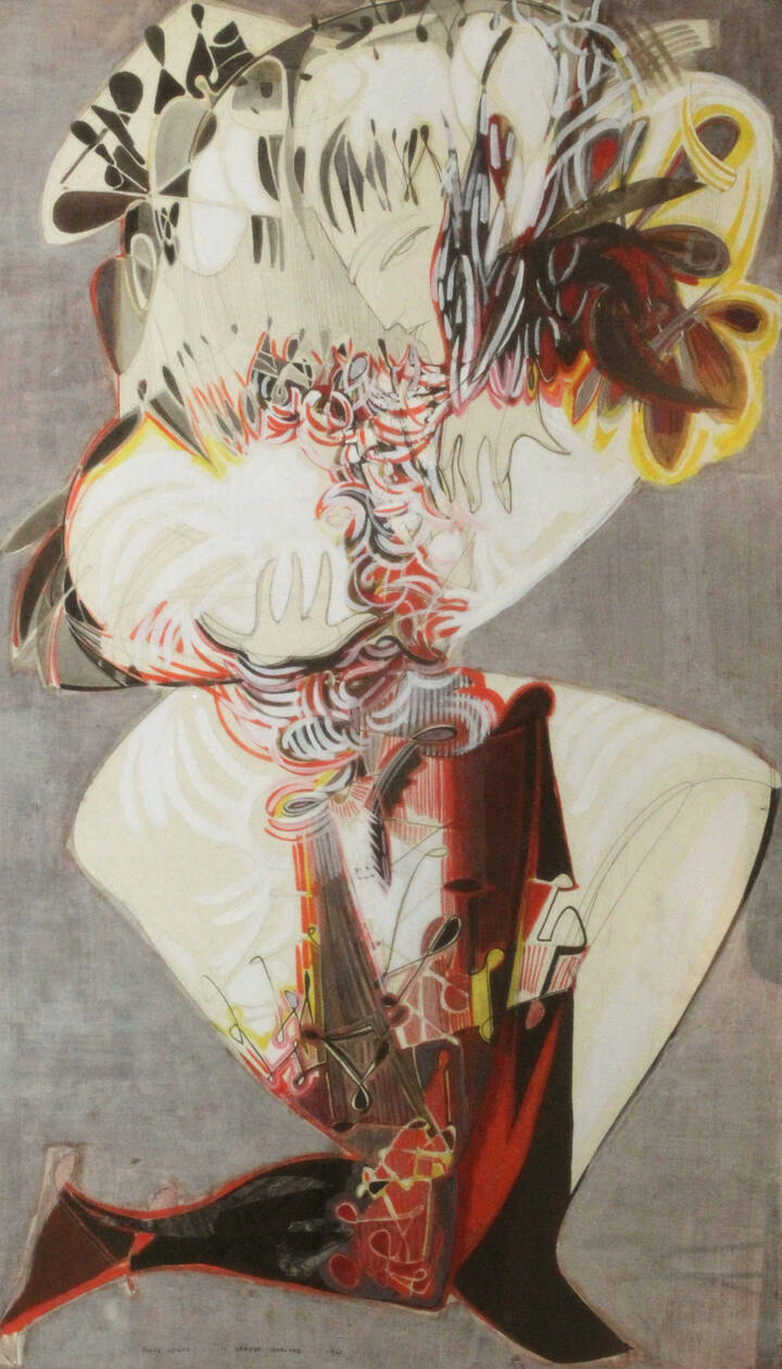 PONTE CORVO (Raffaele Pontecorvo) - 'Il grande istrione' 1961