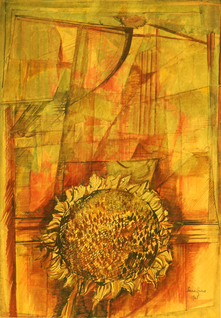 ETTORE FICO - 'Girasole' 1968