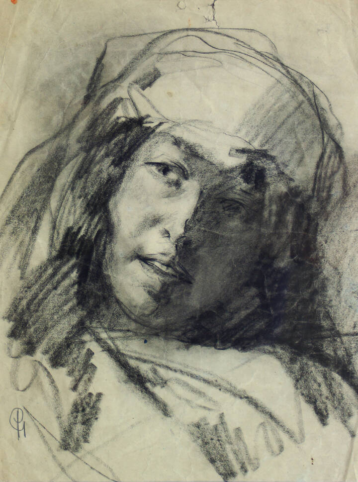 PAOLO GAIDANO - 'Volto femminile'