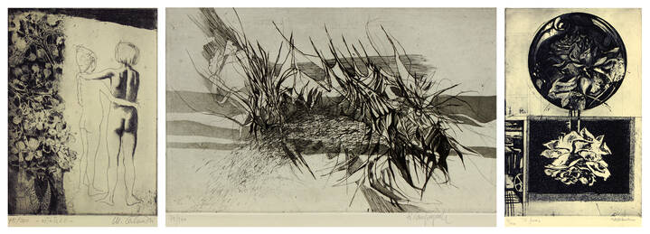 AUTORI VARI - Cartella composta da tre incisioni:<br>