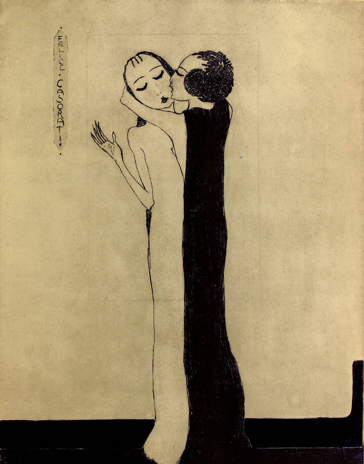 CARLUCCIO LUIGI - 'Felice Casorati. Opera grafica , sessantatrè incisioni in facsimile', Torino 1965