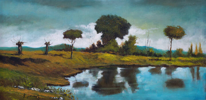 ANTONIO NUNZIANTE - 'Paesaggio'