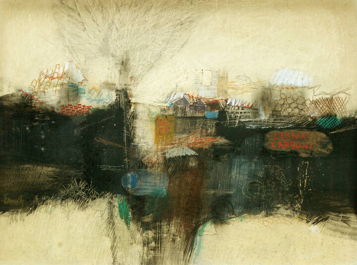 FERNANDO EANDI - 'Lo steccato del carbonaio' 1969