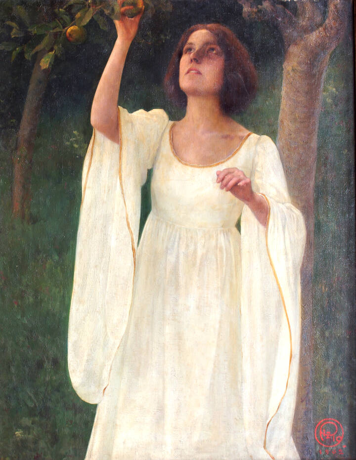 ORESTE PIZIO - 'Eva' 1902