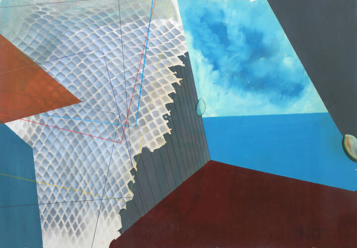 PIERO FOGLIATI - 'Senza titolo' 1962