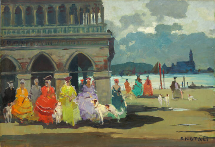 RENATO NATALI - 'Veneziana' fine anni '950