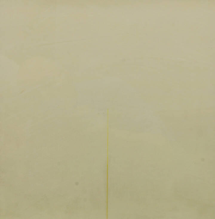 SANDRO DE ALEXANDRIS - 'Giallo luce a intensità variata 2T bianco + giallo'<br>1974