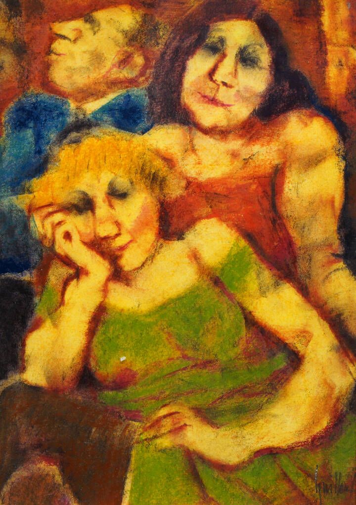 REMO SQUILLANTINI - 'Tre figure'