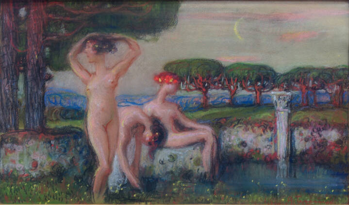 ANDREA TAVERNIER - 'Bagnanti '