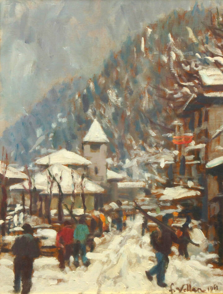 FELICE VELLAN - 'Bardonecchia' 1961