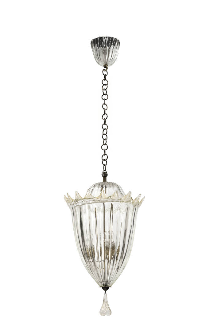 SEGUSO - Lampada a sospensione in vetro di Murano.