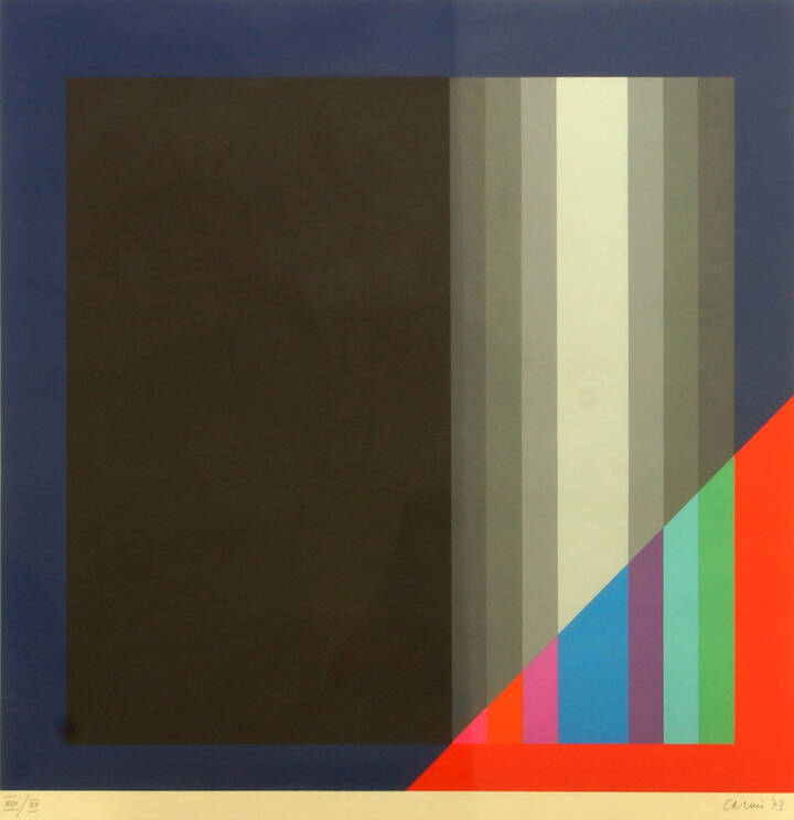 EUGENIO CARMI - 'Composizione' 1973