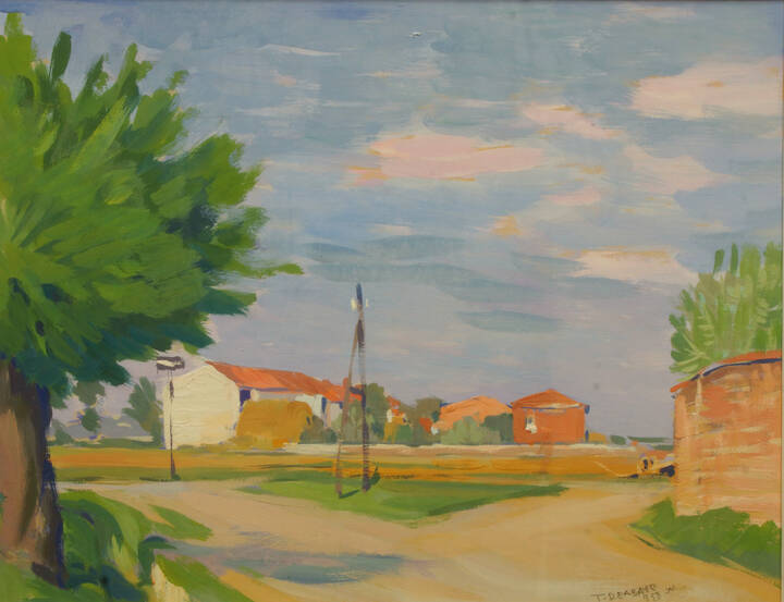 TEONESTO DEABATE - 'Paese' 1938