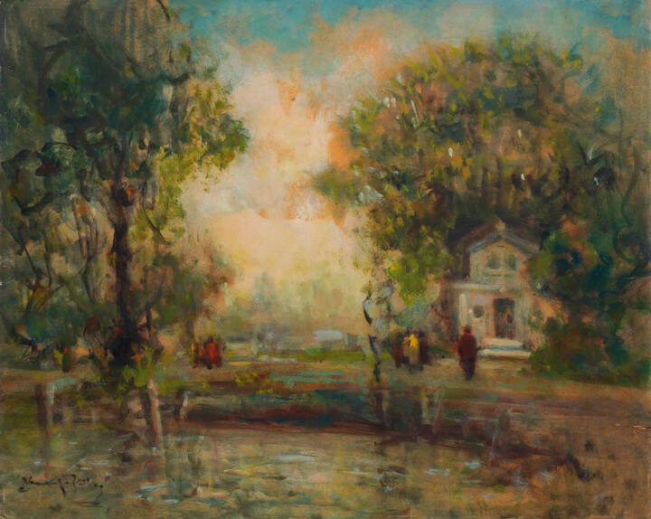 VENANZIO ZOLLA - 'Il parco'