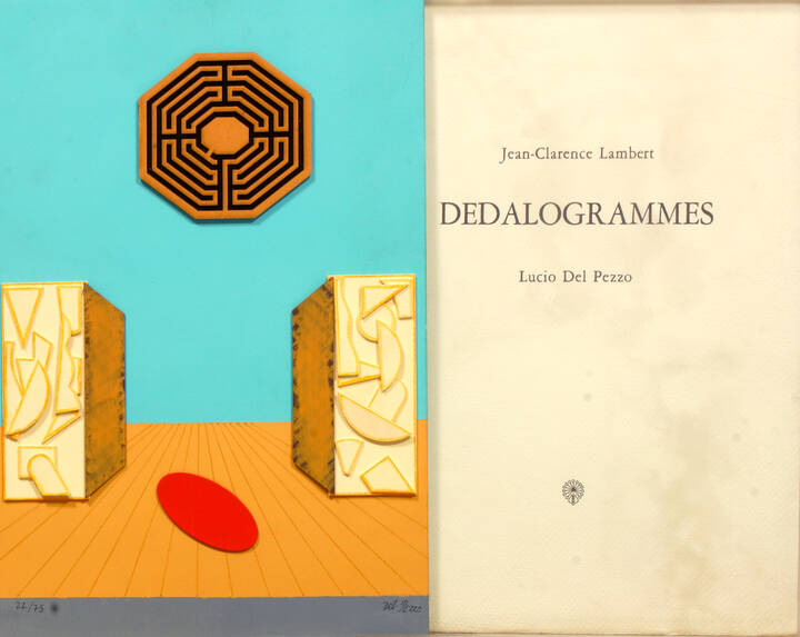 LUCIO DEL PEZZO - Jea Clarence Lambert - 'Dedalogrammes'