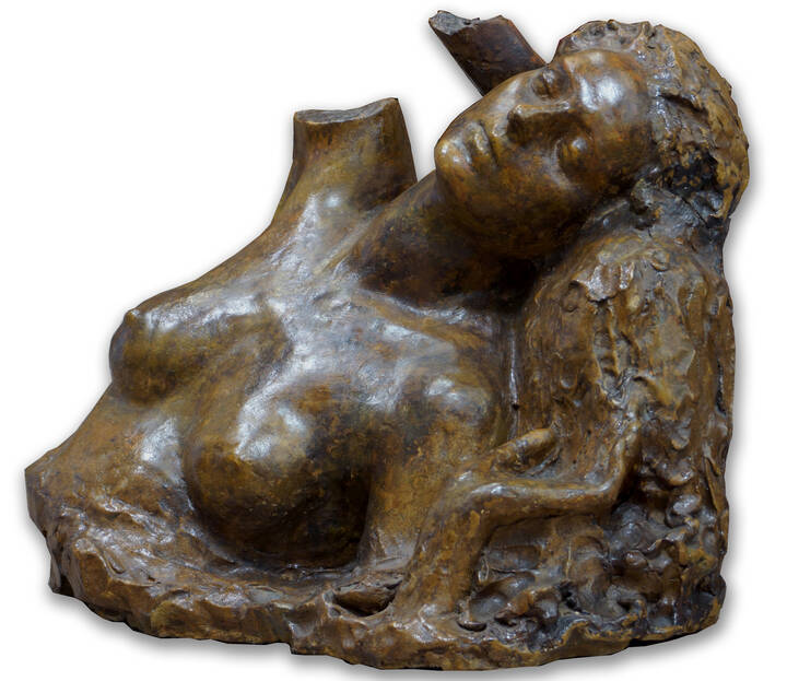 GIOVANNI BATTISTA ALLOATI - 'Il risveglio' 1908