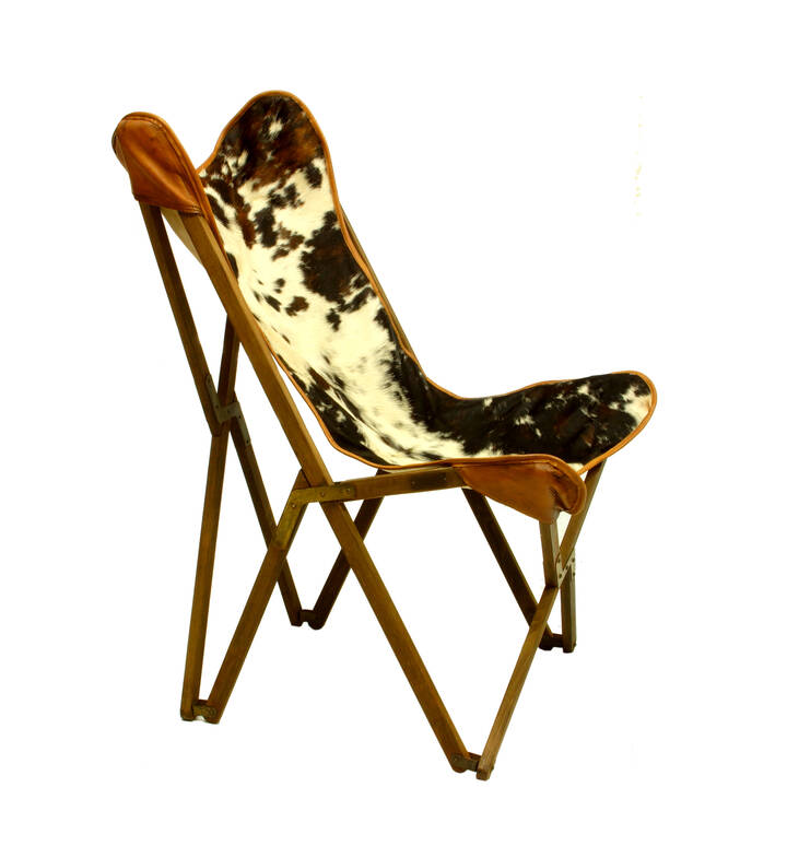 JOSEPH FENDY - Tripolina<br>Poltrona pieghevole e smontabile in legno di frassino, elementi di giunzione in metallo.