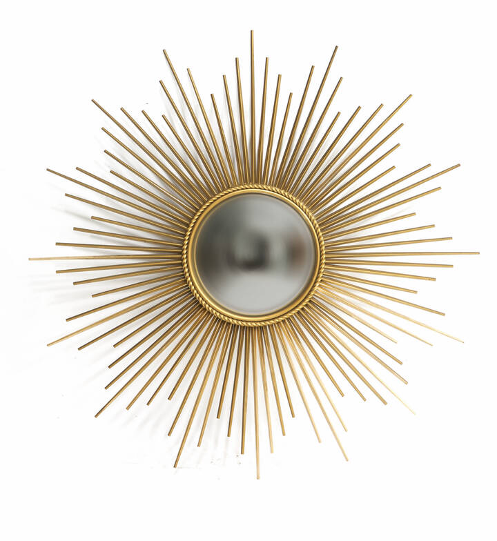 PRODUZIONE FRANCESE - Specchiera con cornice in ottone