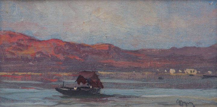 LORENZO GIGNOUS - 'Barca solitaria'