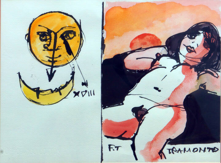 FRANCESCO TABUSSO - 'Tramonto' 