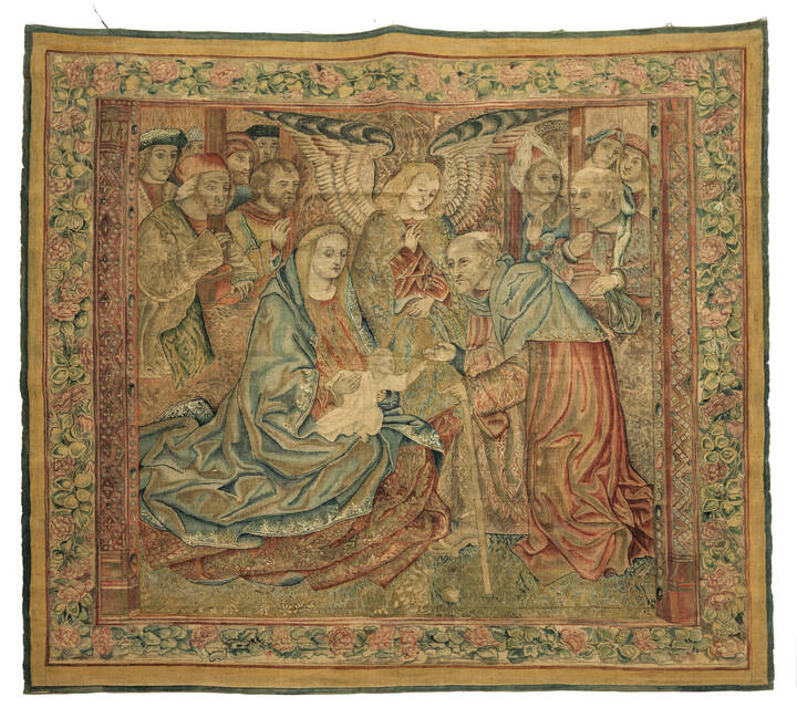 SUCCO D'ERBA - 'Adorazione del Bambino'<br>