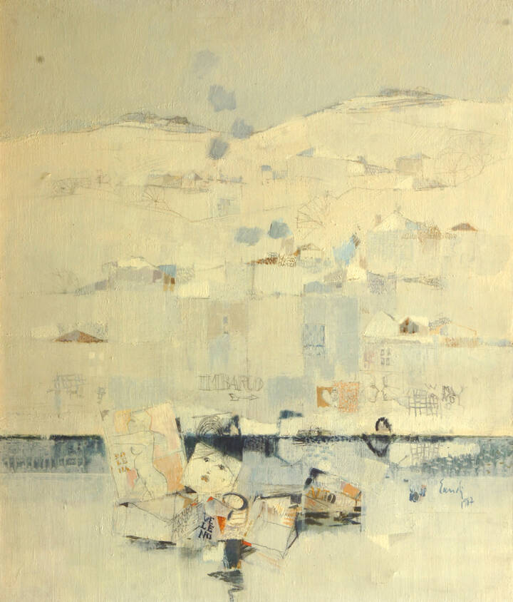 FERNANDO EANDI - 'D'inverno sul Po' 1987