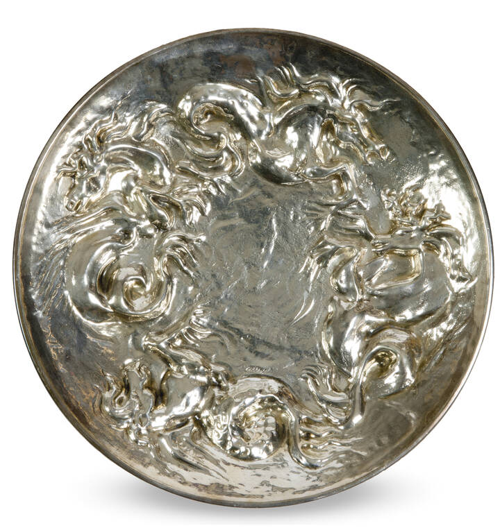 PIATTO IN ARGENTO - <br>