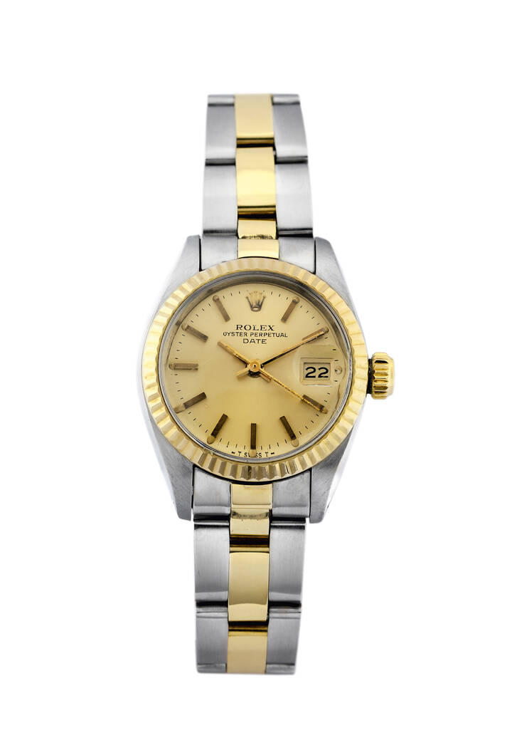 ROLEX - Oyster Perpetual Date misura Lady,  ref. 6917, 1982