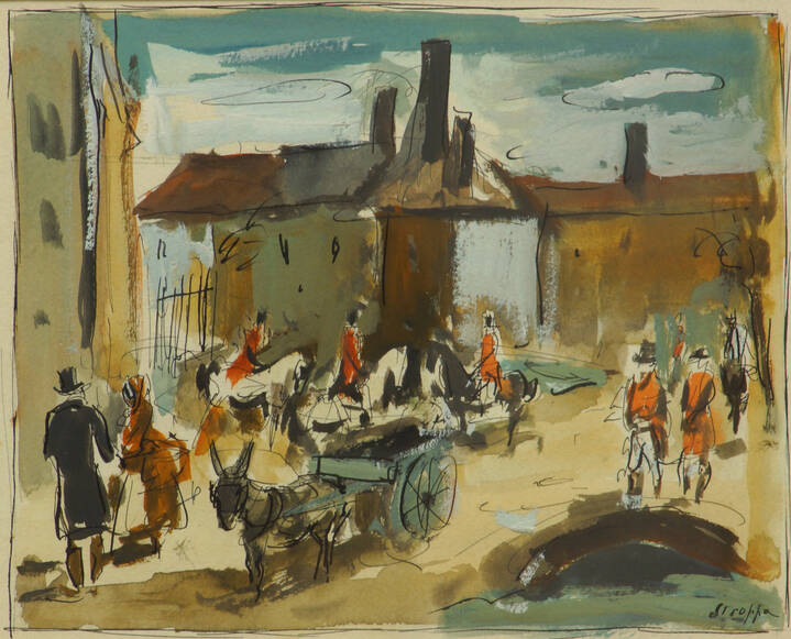 LEONARDO STROPPA - 'Partenza per la caccia'