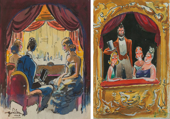 GOLIA (Eugenio Colmo) - 'A teatro'