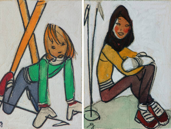 GOLIA (Eugenio Colmo) - 'Sciatrici'