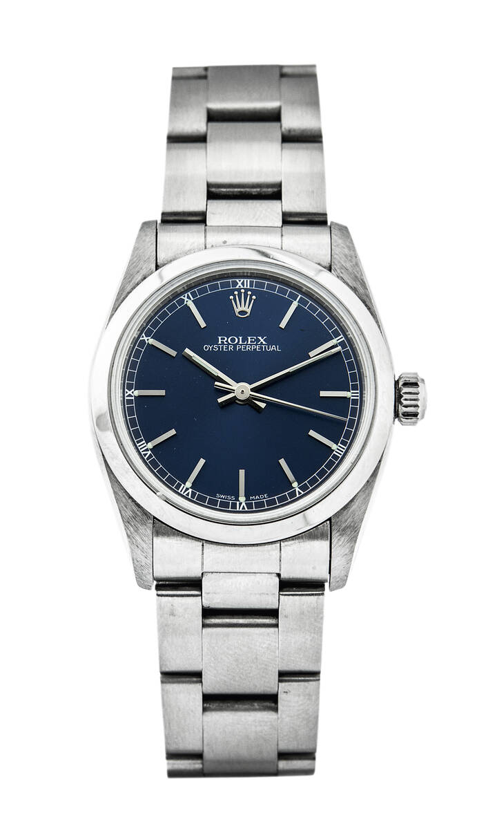 ROLEX - Modello Oyster Perpetual, media misura, ref. 77080,<br>1999