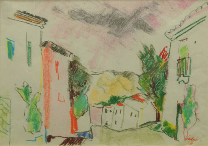 ENRICO PAULUCCI - 'Paese in Sicilia' 1971
