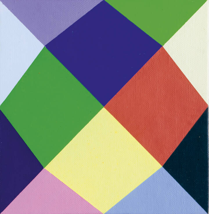 HANS JORG GLATTFELDER - 'Senza titolo' 1982