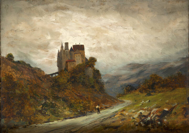GIUSEPPE BUSCAGLIONE - 'Castello in un paesaggio'