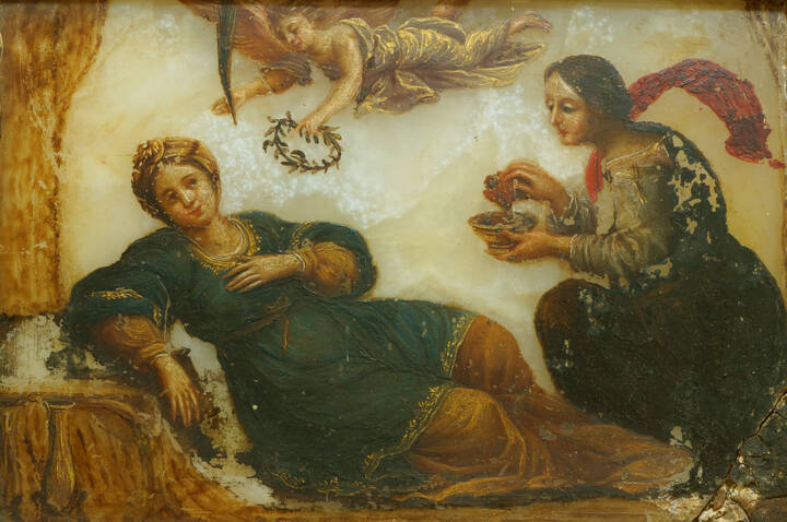 PITTORE ANONIMO - 'Scena sacra'