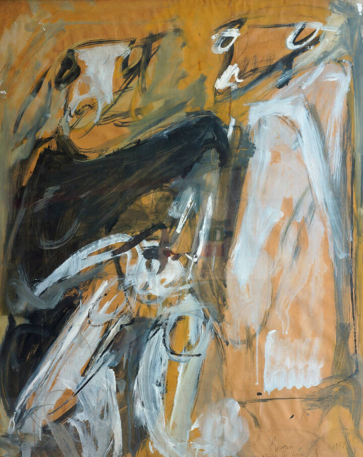 PIERO RUGGERI - 'Studio per figura' 1957