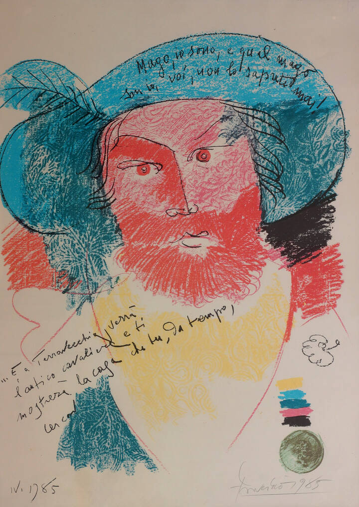 LUCIANO PROVERBIO - 'Il mago' 1985