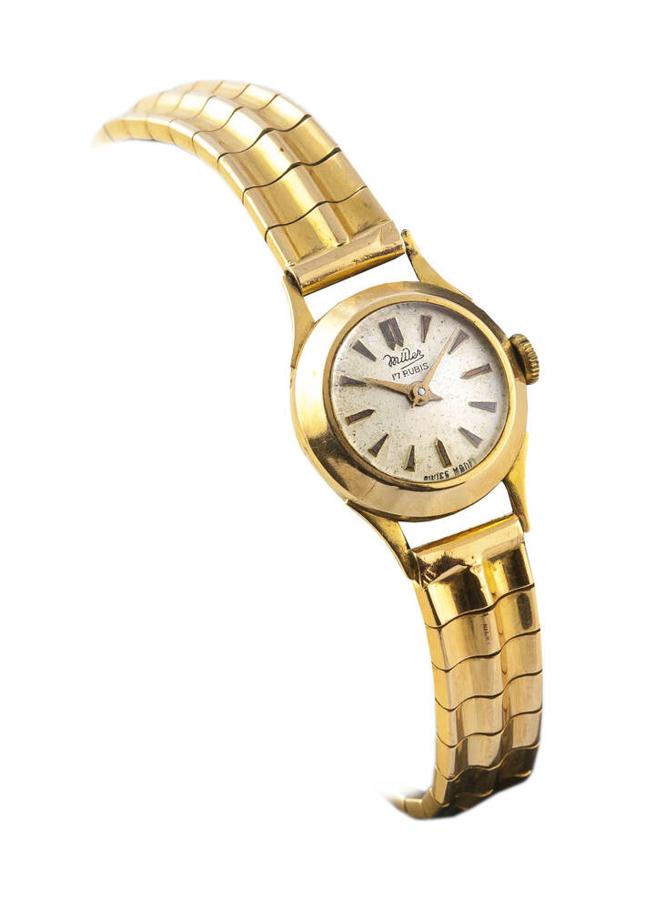 MILLER - Orologio gioiello, anni '50<br>