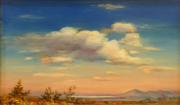 ROMANO GAZZERA - 'Nuvole all'alba' 1976