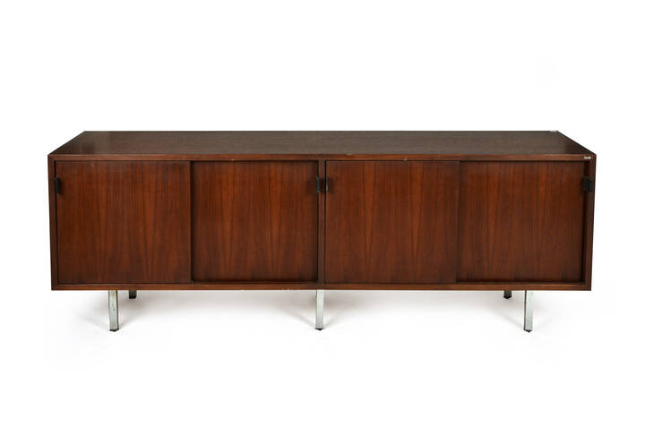 FLORENCE KNOLL - Credenza in legno impiallacciato